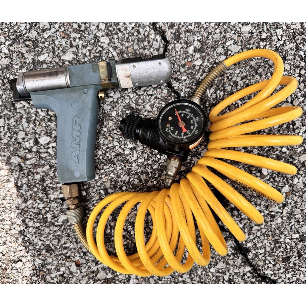 AMP 58075-1 HAND CRIMP TOOL PNEUMATIC TYCO ELECTRONICS